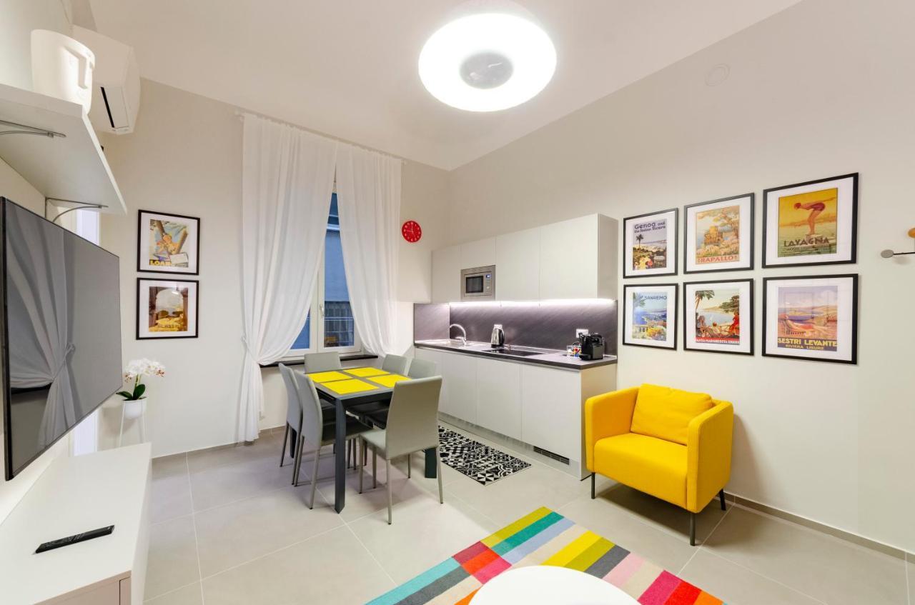 דירות Joivy Bright Flat In The Perfect Centre Of ג'נובה מראה חיצוני תמונה